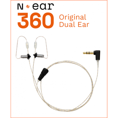 N-ear 360™ Original Dual Ear Braided Fiber Cloth™ Earpiece