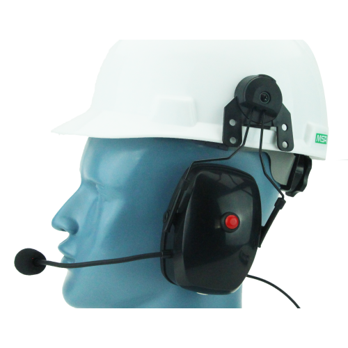 Construction Hard Hat Headset Kenwood TK3230 TK3312 TK2312 NX320 NX220 TK3402 