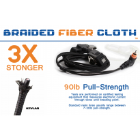 3X Stronger Braided Fiber Cloth -  Non Branded (P-1508)