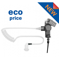 Receive Only (ECO) Acoustic Tube earpiece  2.5mm 12 inch coil (ATROC30-2.5 (ECO))