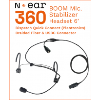 N-ear Boom Mic. Stabilizer™ Headset 6 (BMS+72-3.5F-QD)