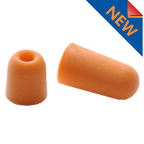1 Premium Noise Reduction Foam Ear Tip Acoustic Tube Replacement & 1 Noise Blocking Premium Ear Foam Plug 