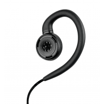 1 Wire Swivel Slim earpiece w/ inline SlimPTT/Mic.. (SWVLSLIM1W)