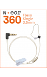 N•ear 360 Flexo™ Single Ear Earpiece, 22" cable, 3.5mm connector (RO-360F-22-3.5)