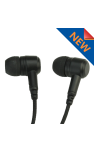 SnapLock Black Covert Dual Earbud Earpiece (SL-ET+2-B)