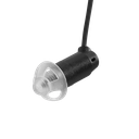 MicroHDIE Braided Black - HDIE Receive-Only Radio Earpiece