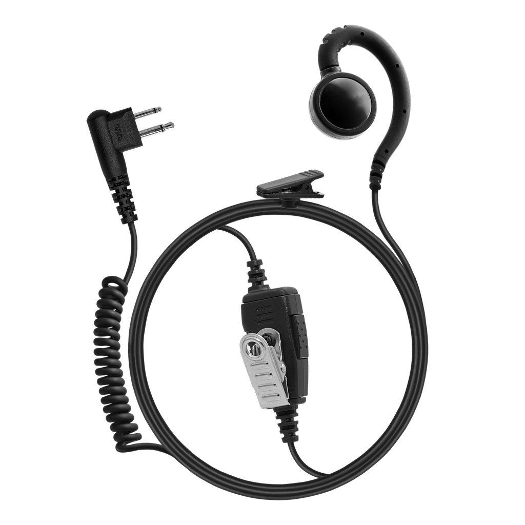 [SWVL1WR-MA] 1-Wire Swivel Earpiece - Retail (Motorola - MA)