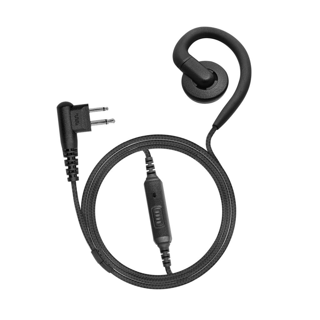 [SWVLSLIM1W-M14] 1-Wire Swivel Slim Earpiece (Motorola - M14)