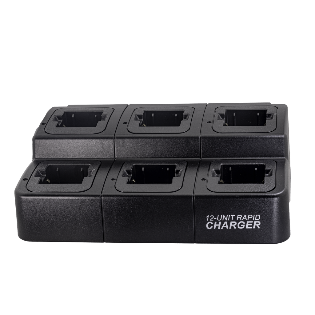 [CH12BK-PKT23] 12-Unit Rapid Charger - Kenwood: PKT23 Radios & Batteries