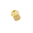 Beige Ear Tips for Acoustic Tube Earpiece - 10 per Pack