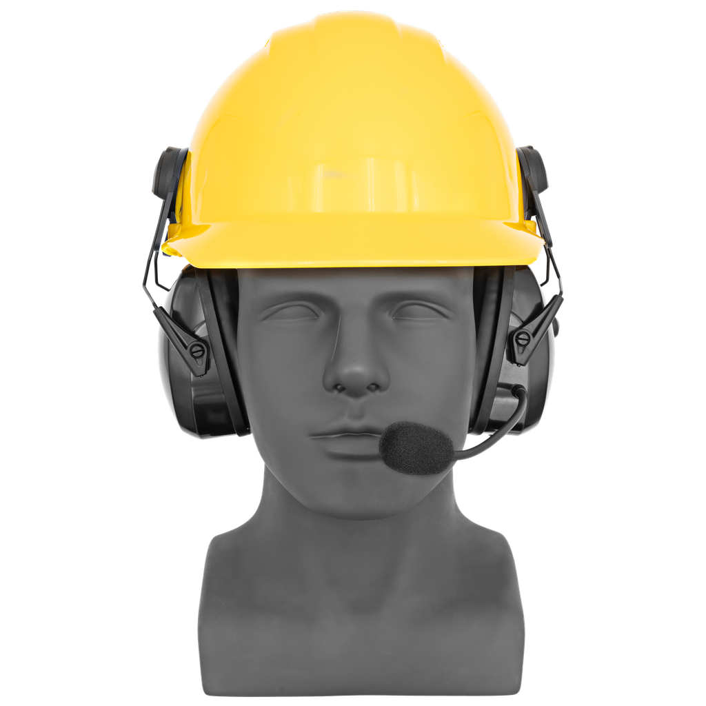 [HS2] Hard Hat Dual Muff Heavy Duty Headset