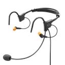 In-Ear Lightweight Headset with Hi-Def Speakers & Noise Cancelling Mic