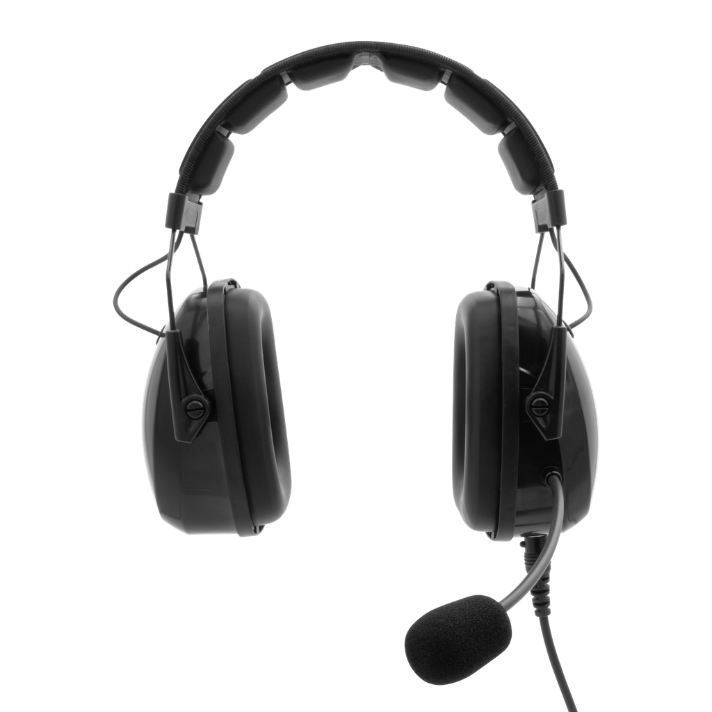 [HS9] Lightweight Over-the-Head Dual Muff Headset