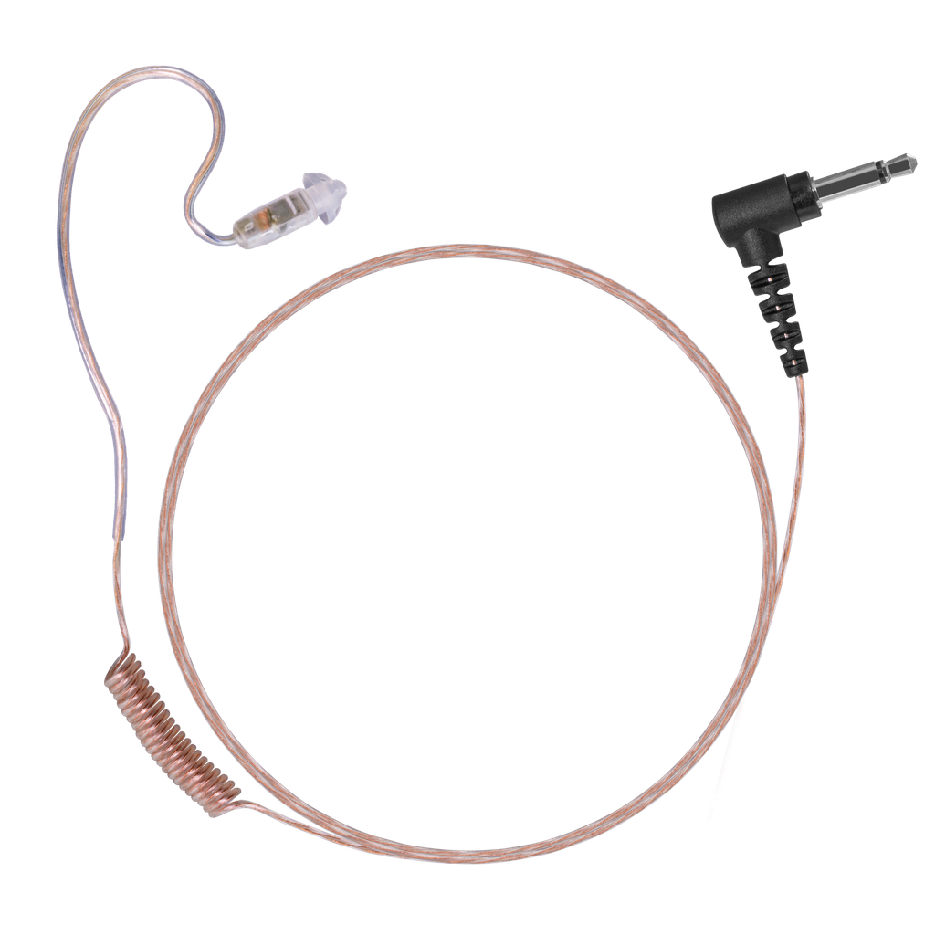 [HDIE-MB-ROC30-3.5] MicroBend - HDIE Receive-Only Radio Earpiece (3.5mm, 12 Inch Length)