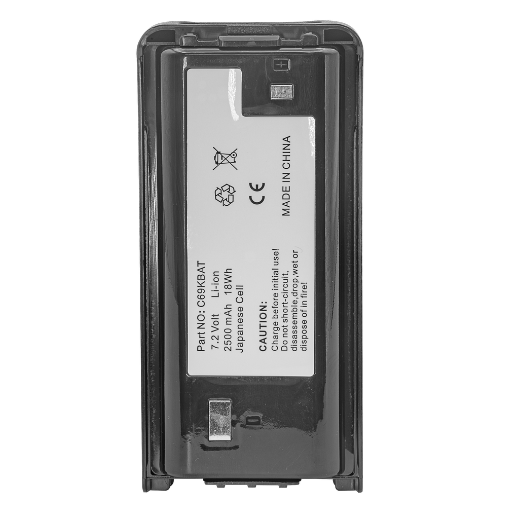 Li-Ion Battery for Kenwood KNB-69L, NX, and TK Series