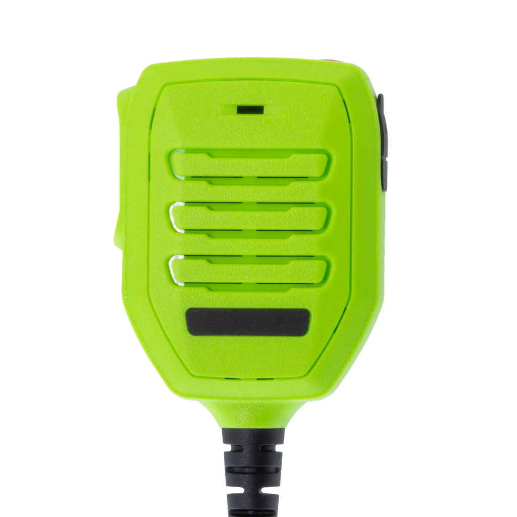 Speaker Microphone 10 Pro Green - 1 Programmable Button, 18" Cable