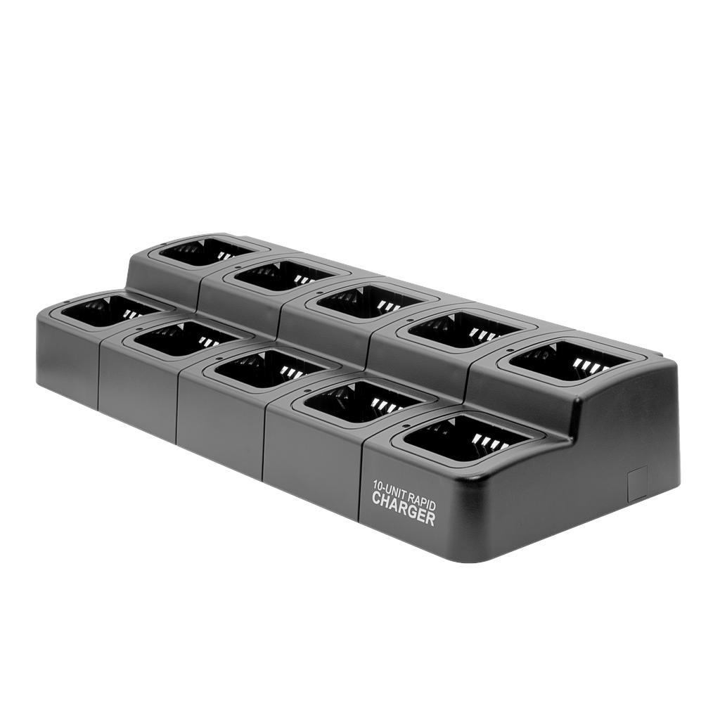 10 Bank Charger for Hytera PD500 / 600  Radios & Batteries