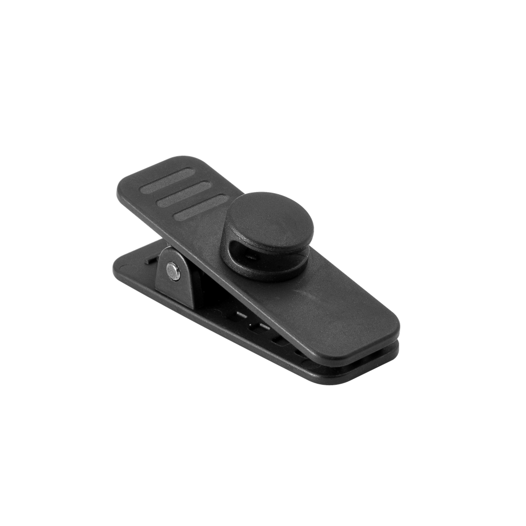 [CLIP-BRAIDED] Black Metal Clip for Braided Line Cord