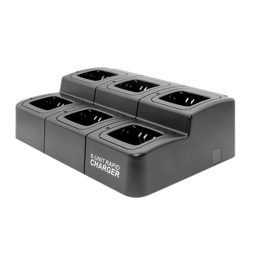 [CH6BSHPD500] 6 Bank Charger for Hytera PD500 / 600 Radios & Batteries