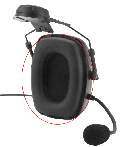 [HSFOAMPAD] Foam Ear Pad for HS2, HS3, HS3G, and HS9