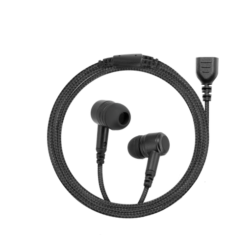 [SL-ET+2-B] SnapLock Black Covert Dual Earbud Earpiece
